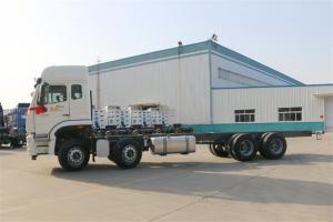 中国重汽 豪瀚J6G重卡 380马力 8X4 国五9.5米栏板载货车(ZZ1315N466WE1)