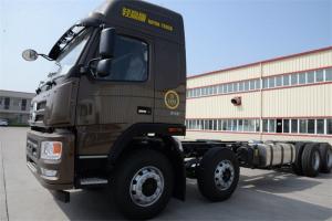 大运 新N8E 轻量化 375马力 8X4 国五9.6米栏板载货车(CGC1310D5EDHF)