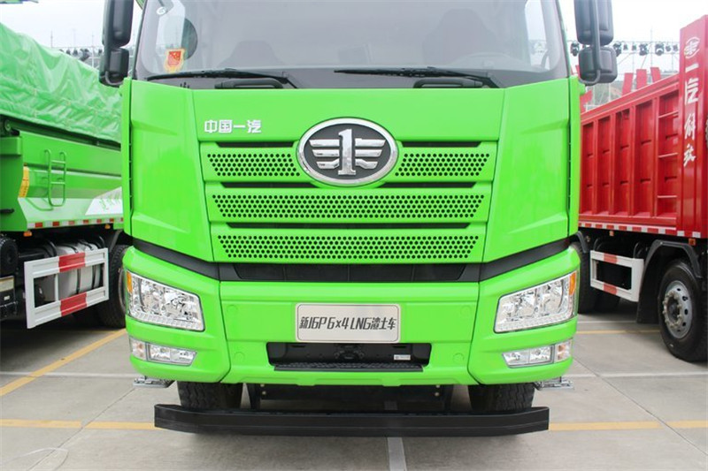 一汽解放 J6P重卡 350马力 6X4 国五6.2米LNG自卸车(CA3250P66L2T1E24M5)