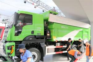 江铃重汽 威龙重卡 390马力 6X4 国五5.6米自卸车(SXQ3250J4A3D5A)