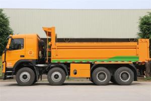 大运 N8V重卡 400马力 8X4 国五8.6米LNG自卸车(CGC3310N5EDKD)