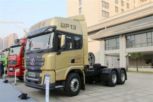 陕汽重卡 德龙X3000 460马力 6X4 LNG牵引车(国六))(SX4259XD4TLQ1)