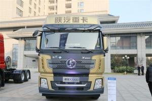 陕汽重卡 德龙X3000 460马力 6X4 LNG牵引车(国六))(SX4259XD4TLQ1)
