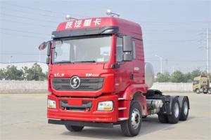 陕汽重卡 德龙新M3000 轻量化版 430马力 6X4 LNG 国五牵引车(SX4258GR384TL)