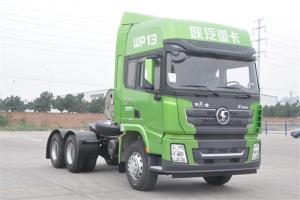 陕汽重卡 德龙X3000 轻量化版 400马力 6X4 国五LNG牵引车(SX42584U384TL)