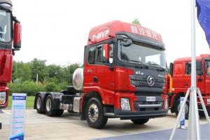 陕汽重卡 德龙X3000 超强版 400马力 6X4 国五LNG牵引车(SX42584U384T)