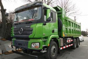 陕汽康明斯 德龙X3000 超强版 385马力 8X4 7.4米 国五自卸车(SX33106C366)