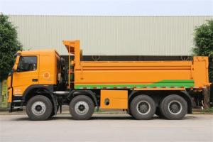 大运重卡 新N8V 350马力 8X4 5.6米 国五自卸车(CGC3310D5DDND)