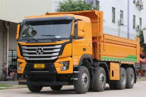 大运重卡 新N8V 350马力 8X4 5.6米 国五自卸车(CGC3310D5DDND)