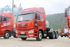 一汽解放 新J6P重卡 420马力 6X4 国六LNG牵引车(CA4250P66M25T1E6)