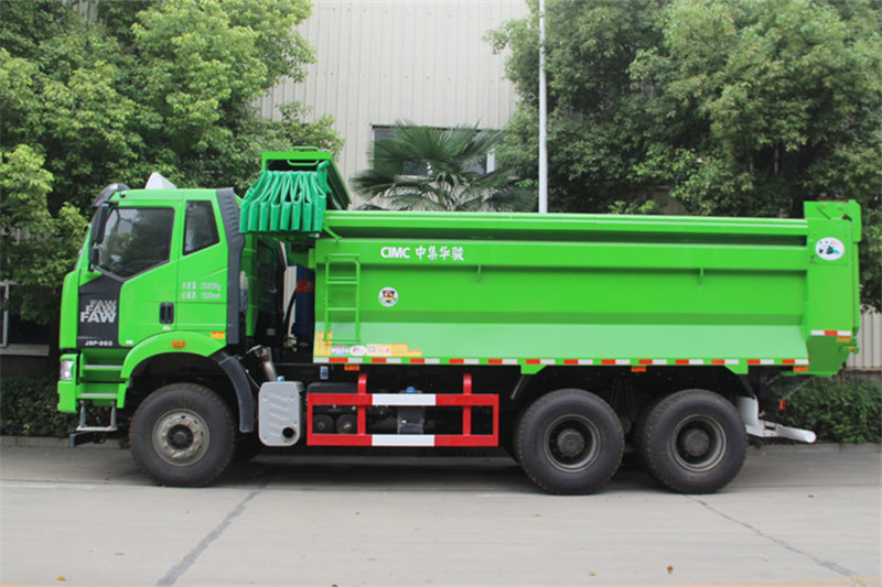一汽解放 J6P重卡 350马力 6X4 5.8米 国五自卸车(CA3250P66K2L0T1AE5)