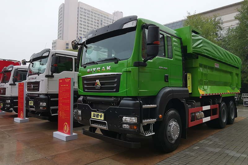 重汽商用车 汕德卡G7H 标重版 400 马力 6X4 国五自卸车(ZZ325N414SE1)