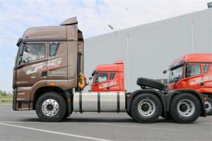 一汽解放青汽 JH6重卡 400马力 6X4 国五牵引车(褐色)(CA4250P26K15T1E5A80)