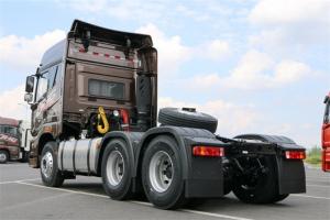 一汽解放青汽 JH6重卡 400马力 6X4 国五牵引车(褐色)(CA4250P26K15T1E5A80)