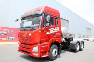 一汽解放青汽 JH6重卡 400马力 6X4 国五LNG牵引车(435后桥)(CA4250P25K27T1E5M)