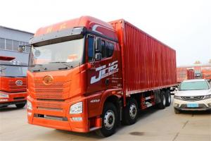 一汽解放青汽 JH6重卡 领航版 400马力 8X4 9.5米 国五厢式载货车(CA5310XXYP25K2L7T4E5A80)