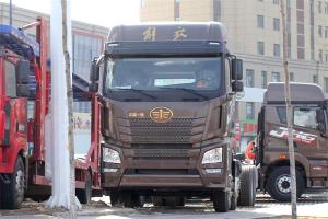 一汽解放青汽 JH6重卡 460马力 8X4 9.5米 国五仓栅式载货车(CA5310CCYP25K2L7T4E5A80)