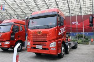 一汽解放青汽 JH6重卡 420马力 8X4 9.5米 国五仓栅式载货车(CA5310CCYP25K2L7T4E5A80)