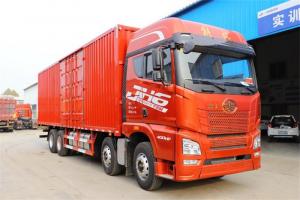 一汽解放青汽 JH6重卡 350马力 8X4 9.5米 国五翼开启箱式货车(CA5310XYKP25K2L7T4E5A80)