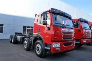 一汽解放青汽 悍V重卡 290马力 8X4 6.8米 国五LNG自卸车(CA3310P1K15L3T4NE5A80)