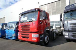 一汽解放青汽 悍V重卡 350马力 8X4 7.4米 国五自卸车(435后桥)(CA3310P1K2L5T4E5A80)