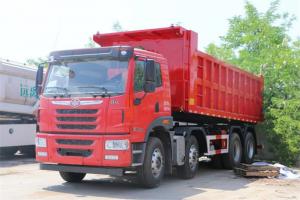 一汽解放青汽 悍V重卡 290马力 8X4 6.2米 国五自卸车(CA5310ZLJP1K2L2T4E5A80)