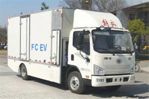 一汽解放轻卡 J6F 8T 4.51米单排燃料电池厢式运输车(CA5081XXYP40L3FCEVA84)