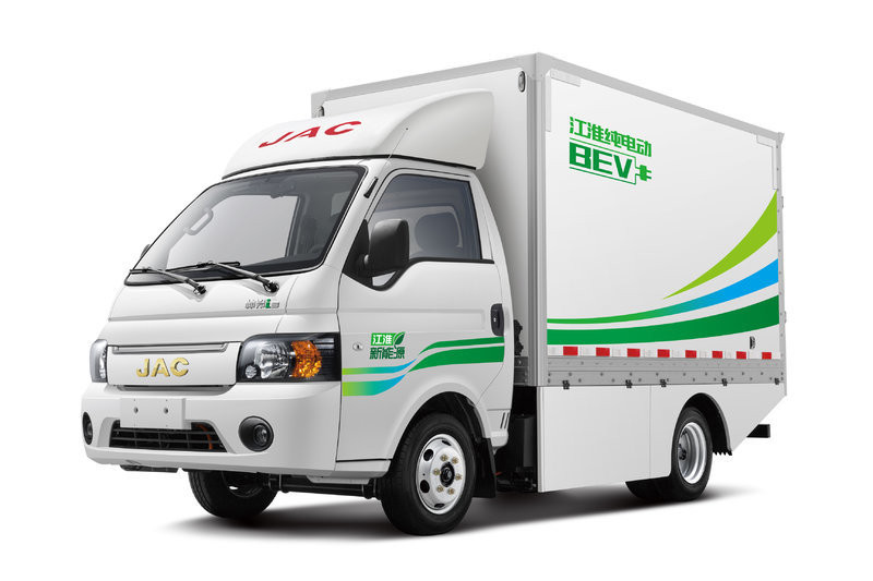 江淮 帅铃i3-X280 2019款 3.2T 3.5米单排 55.296kWh 纯电动厢式轻卡载货车(HFC5031XXYEV41)