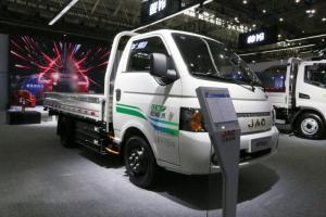 江淮 帅铃i3-X280 3.2T 3.5米单排 55.296kWh 纯电动栏板轻卡载货车(HFC1031EV4)