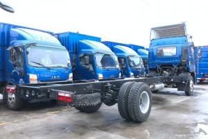 江淮帅铃 威司达W570中卡 180马力 4X2 7.8米 国五排半厢式载货车(HFC5182XXYP70K1E3V)