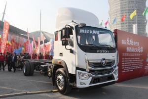 福田 奥铃大黄蜂 260马力 6.1米 国五排半栏板载货车(BJ1188VGPHK-A1)