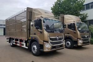 福田 奥铃大黄蜂 210马力 6.8米 国五排半仓栅式载货车(BJ5186CCY-A1)