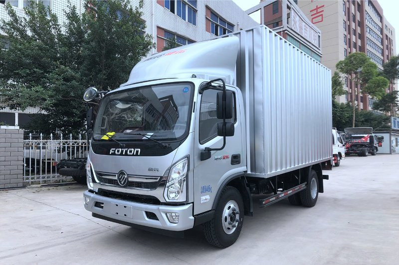 福田 奥铃新捷运 130马力 4.14米单排厢式轻卡载货车(国六)(BJ5045XXY8JDA-AB1)