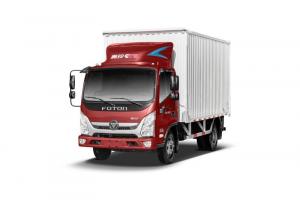 福田 奥铃CTS 150马力 4.14米 国五单排厢式轻卡载货车(BJ5048XXY-FC)