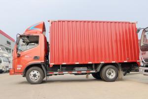 福田 奥铃TS 110马力 4.14米 国五单排厢式轻卡载货车(万里扬)(BJ5045XXY-F2)
