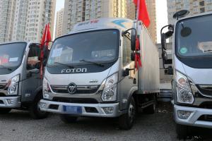 福田 奥铃TS 110马力 4.14米 京五单排厢式轻卡载货车(气刹)(BJ5045XXY-F2)