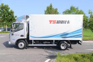 福田 奥铃TS 110马力 4.14米 国五单排厢式轻卡载货车(气刹)(BJ5045XXY-F2)