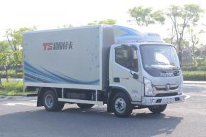 福田 奥铃TS 110马力 4.14米 国五单排厢式轻卡载货车(气刹)(BJ5045XXY-F2)