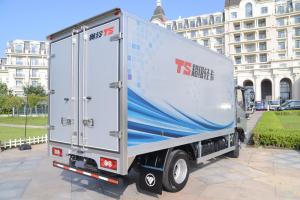 福田 奥铃TS 110马力 4.14米 国五单排厢式轻卡载货车(气刹)(BJ5045XXY-F2)