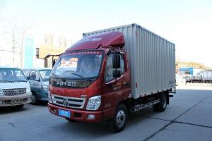 福田 奥铃TX 110马力 4.165米 国五单排厢式轻卡载货车(气刹)(BJ5043XXY-FE)