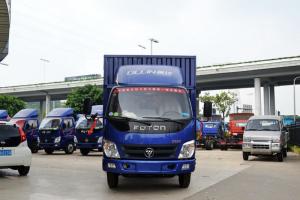 福田 奥铃TX 110马力 3.655米 国五单排厢式轻卡载货车(液刹)(BJ5041XXY-A4)