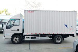 庆铃 五十铃100P 130马力 4.25米 国五单排厢式轻卡载货车(QL5041XXYALHAJ) 