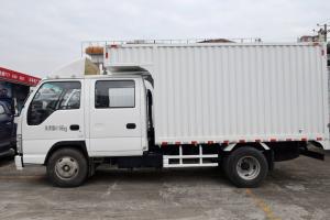 庆铃 五十铃100P 115马力 3.245米 国五双排厢式轻卡载货车(QL5040XXYAMHWJ) 