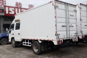 庆铃 五十铃100P 115马力 3.245米 国五双排厢式轻卡载货车(QL5040XXYAMHWJ) 