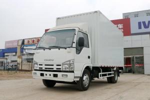 庆铃 五十铃100P 98马力 4.25米 国五单排厢式轻卡载货车(QL5042XXYA6HAJ) 