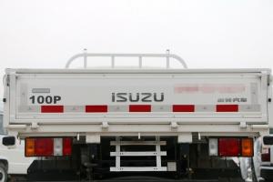 庆铃 五十铃100P 98马力 4.275米 国五单排栏板轻卡载货车(QL1040A6HA)