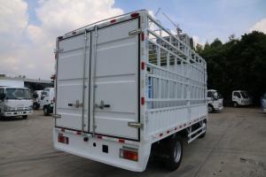 庆铃 五十铃100P 98马力 4.25米 国五单排仓栅式轻卡载货车(QL5040CCYA6HAJ) 