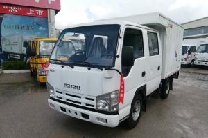 庆铃 五十铃100P 98马力 2.23米 国五双排厢式轻卡载货车(QL5040XXYA6EW)
