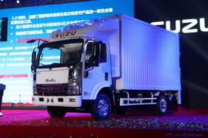 庆铃 五十铃NMR 120马力 国六单排厢式轻卡载货车
