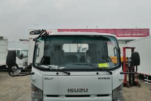 庆铃 五十铃KV100 115马力 4.25米 国五单排栏板轻卡载货车(QL1045AMHA)